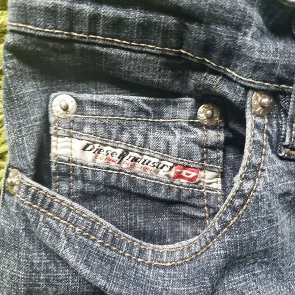 VINTAGE DIESEL JEANS - 28 - MADE IN ITALY - Picture 10 of 16